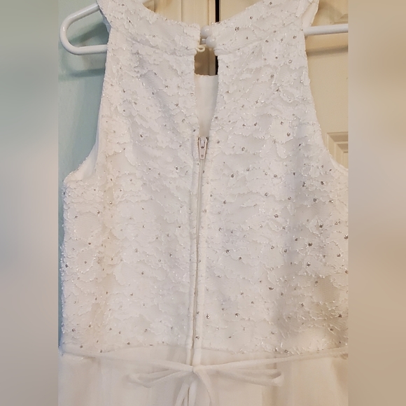 Girls White Dress Size 6X - Picture 4 of 7